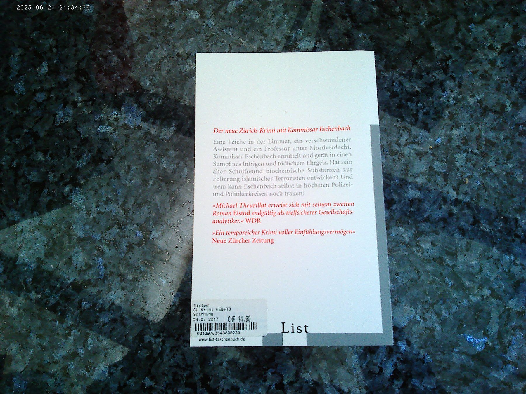 Libri: Eistod von Michael Theurillat – Usato da reitnau venduto da Sib7 1