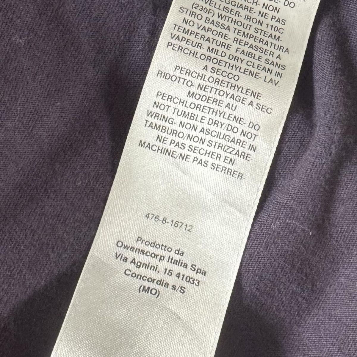 Rick Owens T-shirt: Rick Owens Basic Short-Sleeved T-Shirt Long – Usato da Niederbüren venduto da rubenpeterbuchli 2