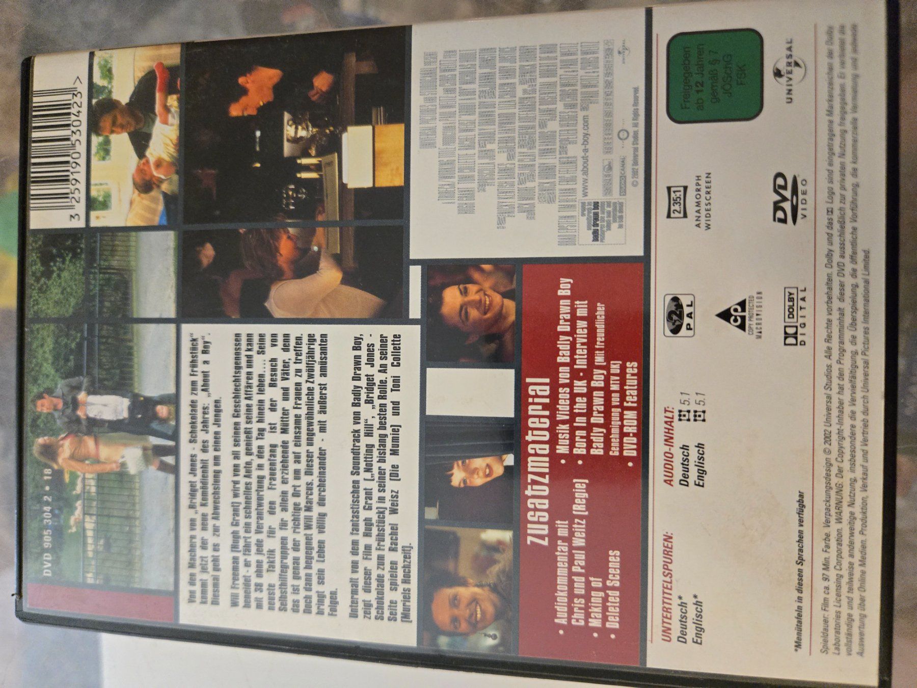 Tutti i DVDs: About A Boy DVD – Usato da Bussigny venduto da Kfdlt 1