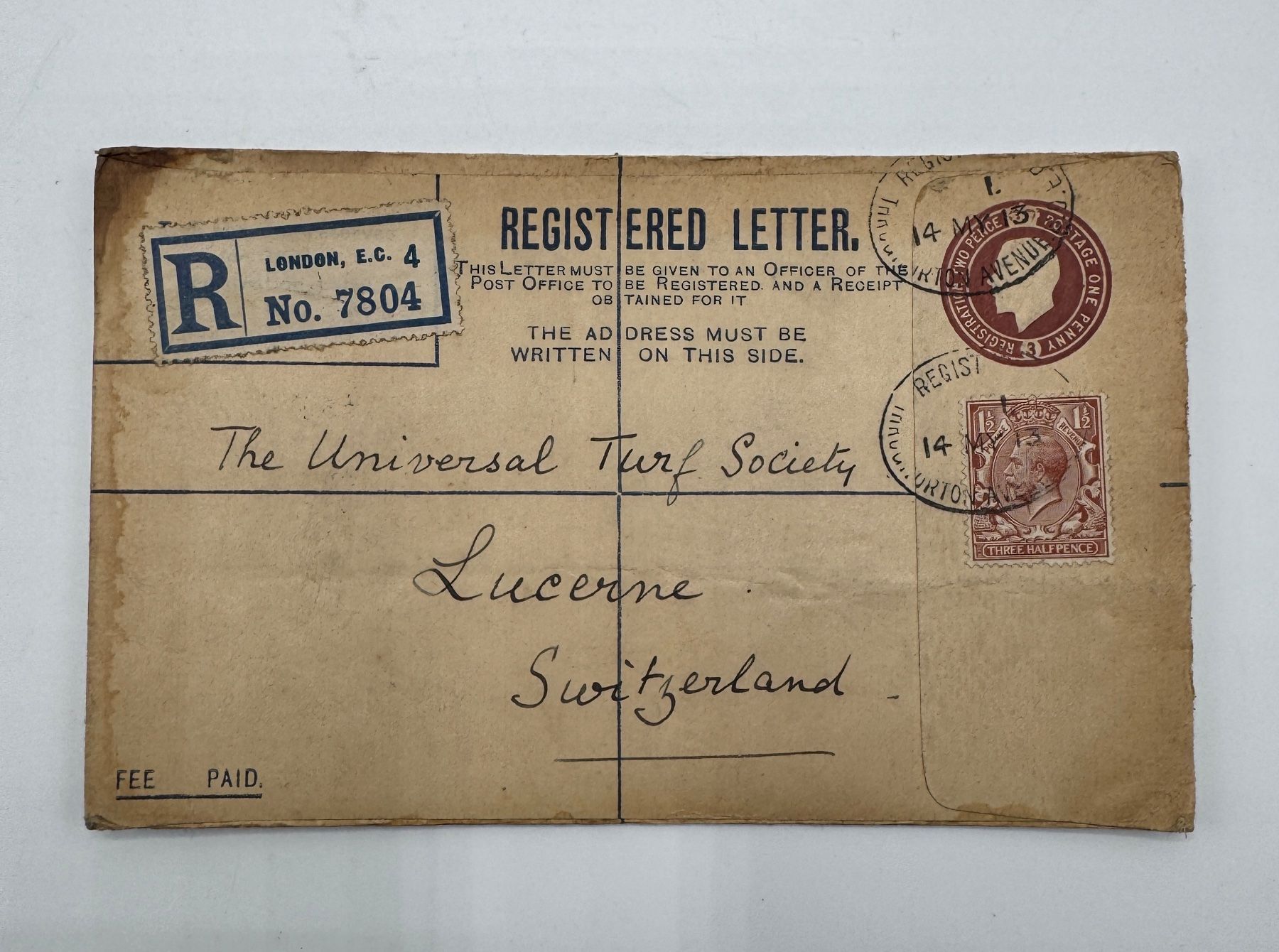 Buste & buste per spedizione: Alte Briefe und Postkarten, 4 Stück – Usato da Sachseln venduto da BONATI01 1