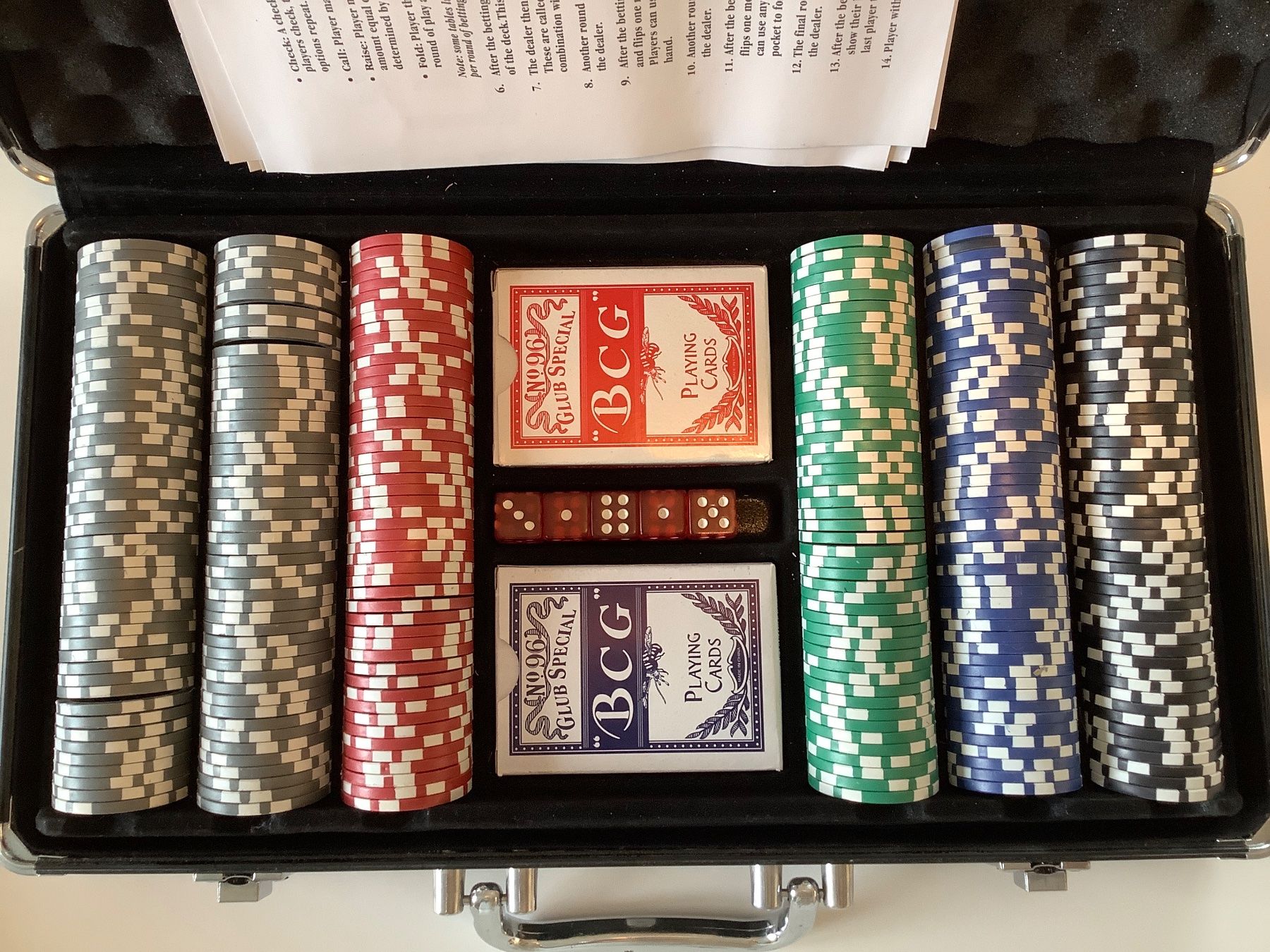 Giochi: Pokerspiel im Koffer – Usato da Triesen venduto da boston7 1