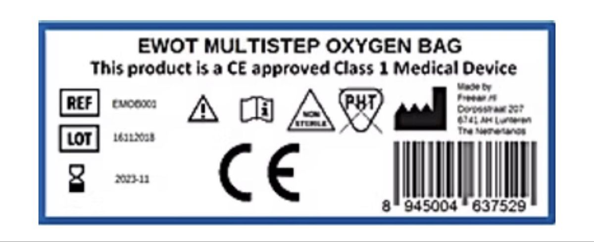 Attrezzature mediche: EWOT Multistep Oxygen Bag CE Approved Medical Device – Usato da Zürich venduto da lou_6xjl 2