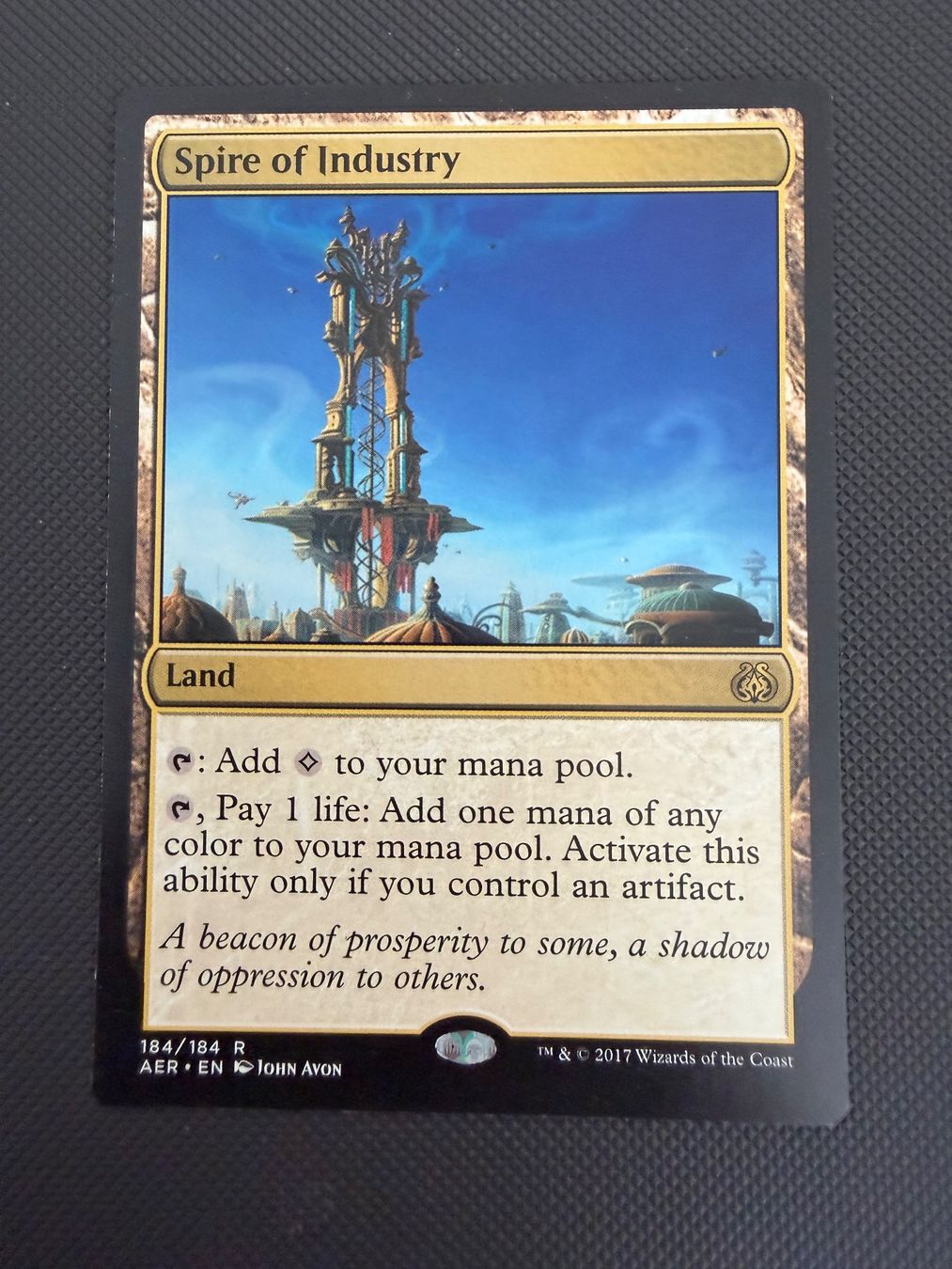 Magic The Gathering Sammelbilder & Trading cards: Spire of Industry – Gebraucht aus Ulisbach von joelsj