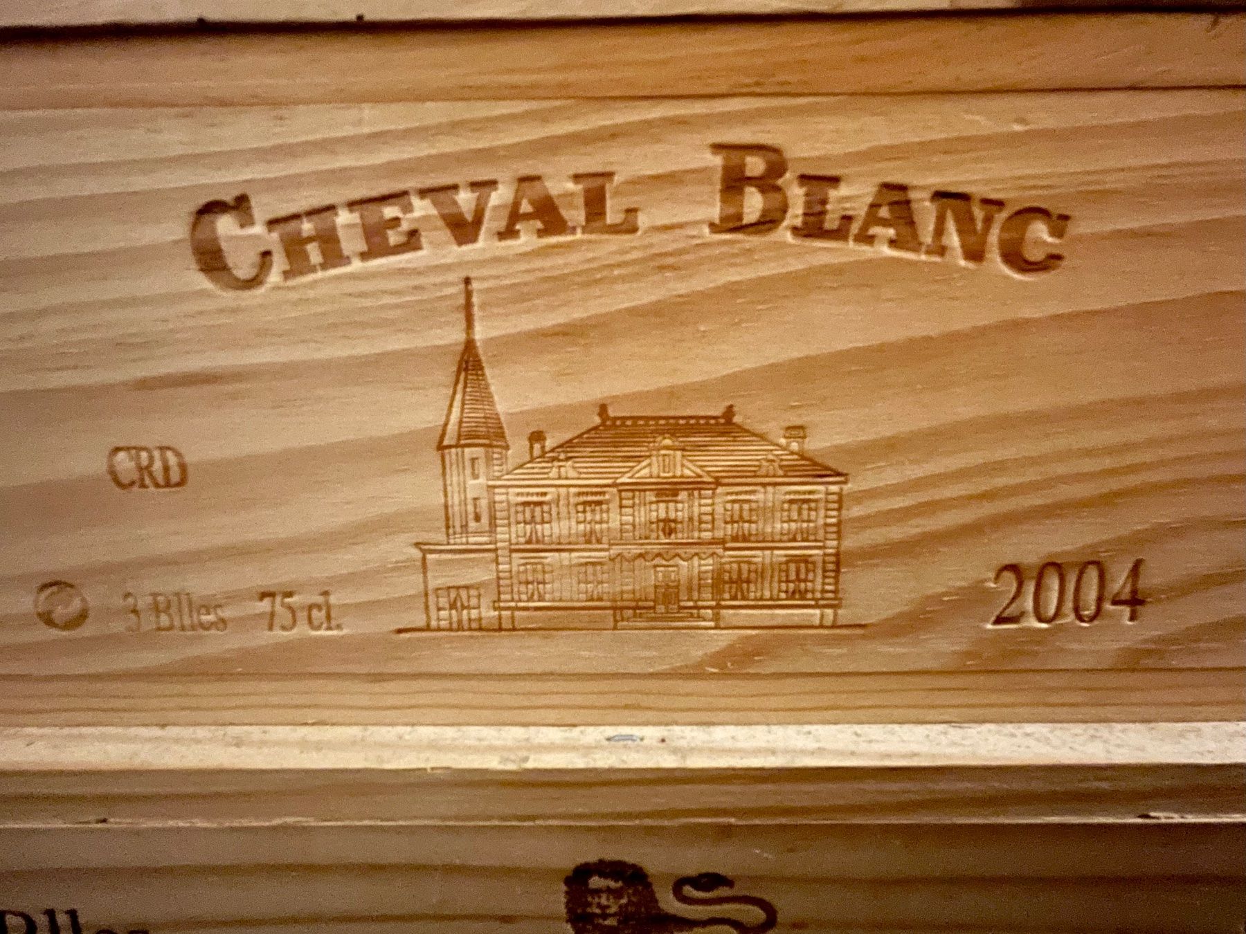 Wein: Château Cheval Blanc 2004, 3er-OHK, aus Klimakeller. – Neu (gemäss Beschreibung) aus Zürich von Bohn