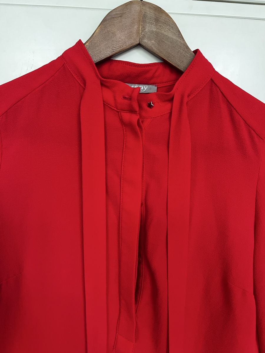 Orsay Camicette: Orsay Bluse Gr.36 neuwertig rot – Nuovo (secondo la descrizione) da Bottighofen venduto da fritz-81 1