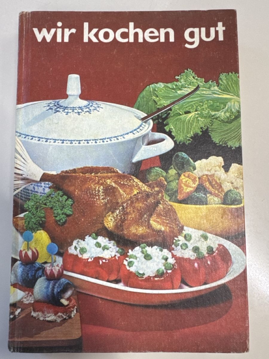 Libri: Wir kochen gut  Kochbuch  DDR  1968 – Usato da Zürich venduto da Smarties13