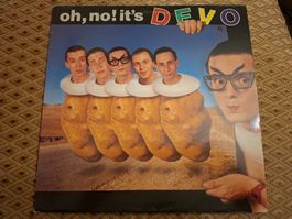 New Wave/Electro LP - Devo Oh No It Is Devo - 1982