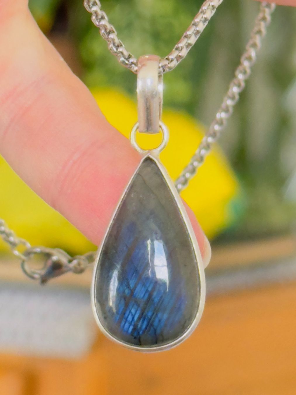 Catenine: Labradorite Gemstone Handmade Jewelry necklace – Nuovo e nell'imballaggio originale da Genève venduto da AGBERG 5
