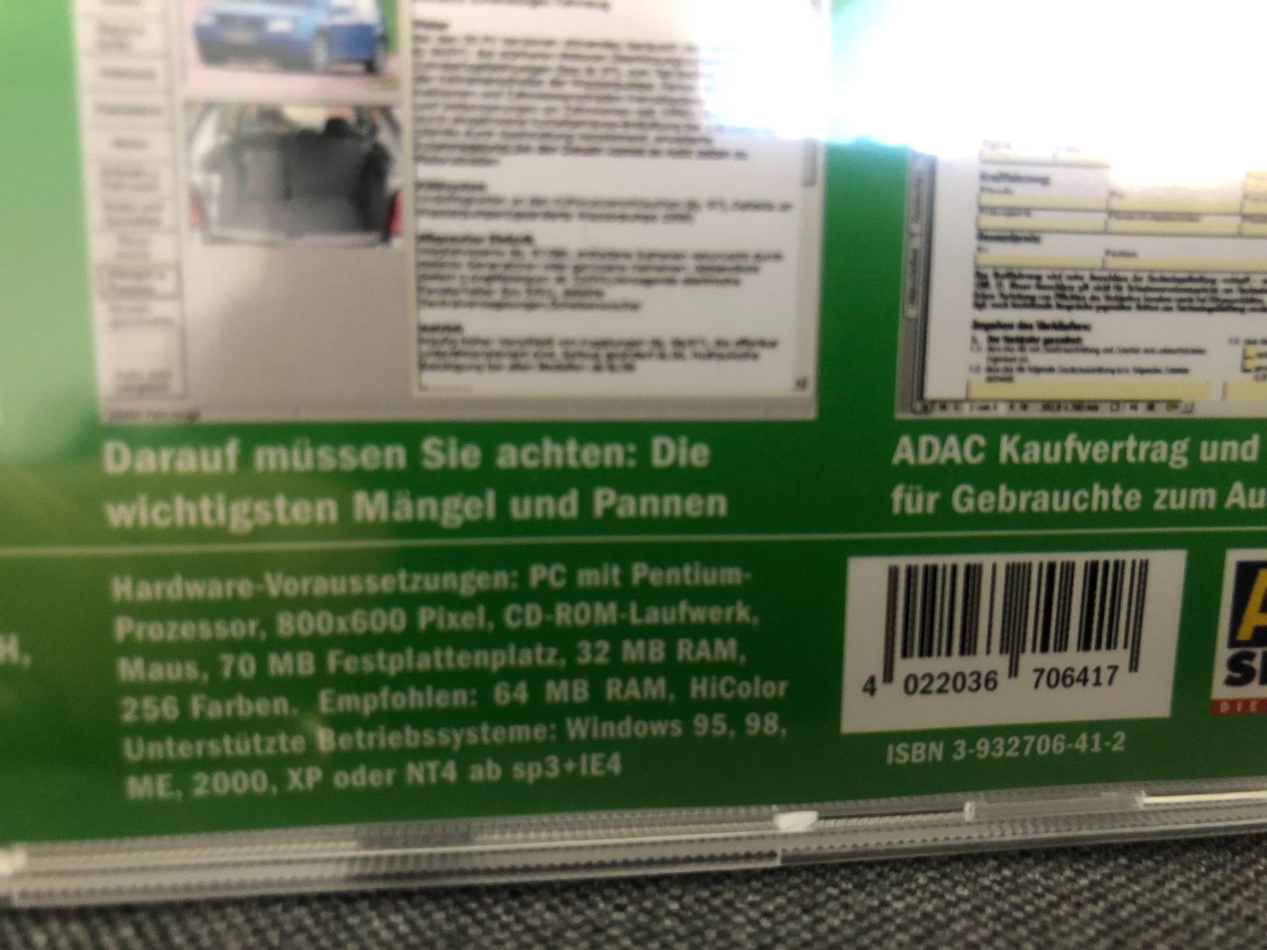 CD & DVD vergini: CD - ADAC Special Gebrauchtwagen 2005/2006, originalverpackt – Nuovo e nell'imballaggio originale da Niederhasli venduto da thozam 2