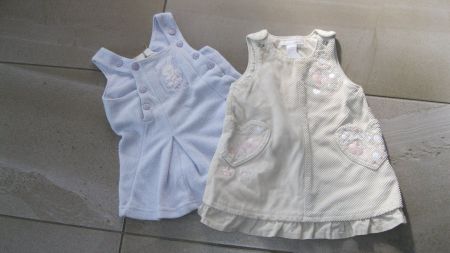 2 robes taille 68