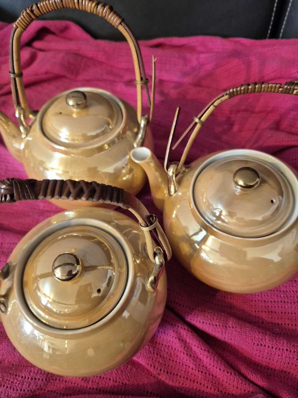 Set di piatti: Service à thé/café vintage doré – Usato da Penthalaz venduto da yve_wsq8 3