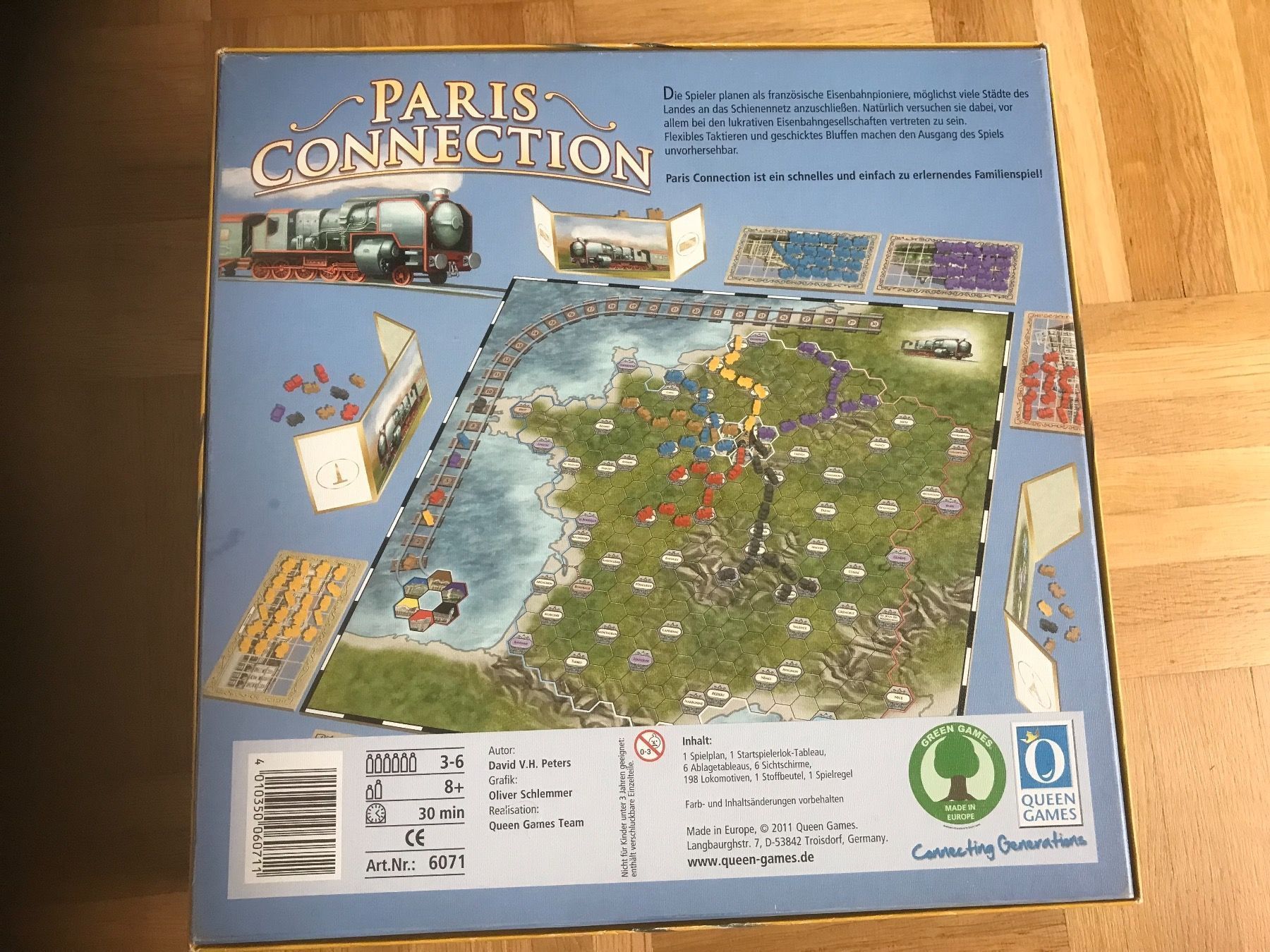 Giochi: Paris Connection - Brettspiel – Nuovo (secondo la descrizione) da Zürich venduto da Malcom 2