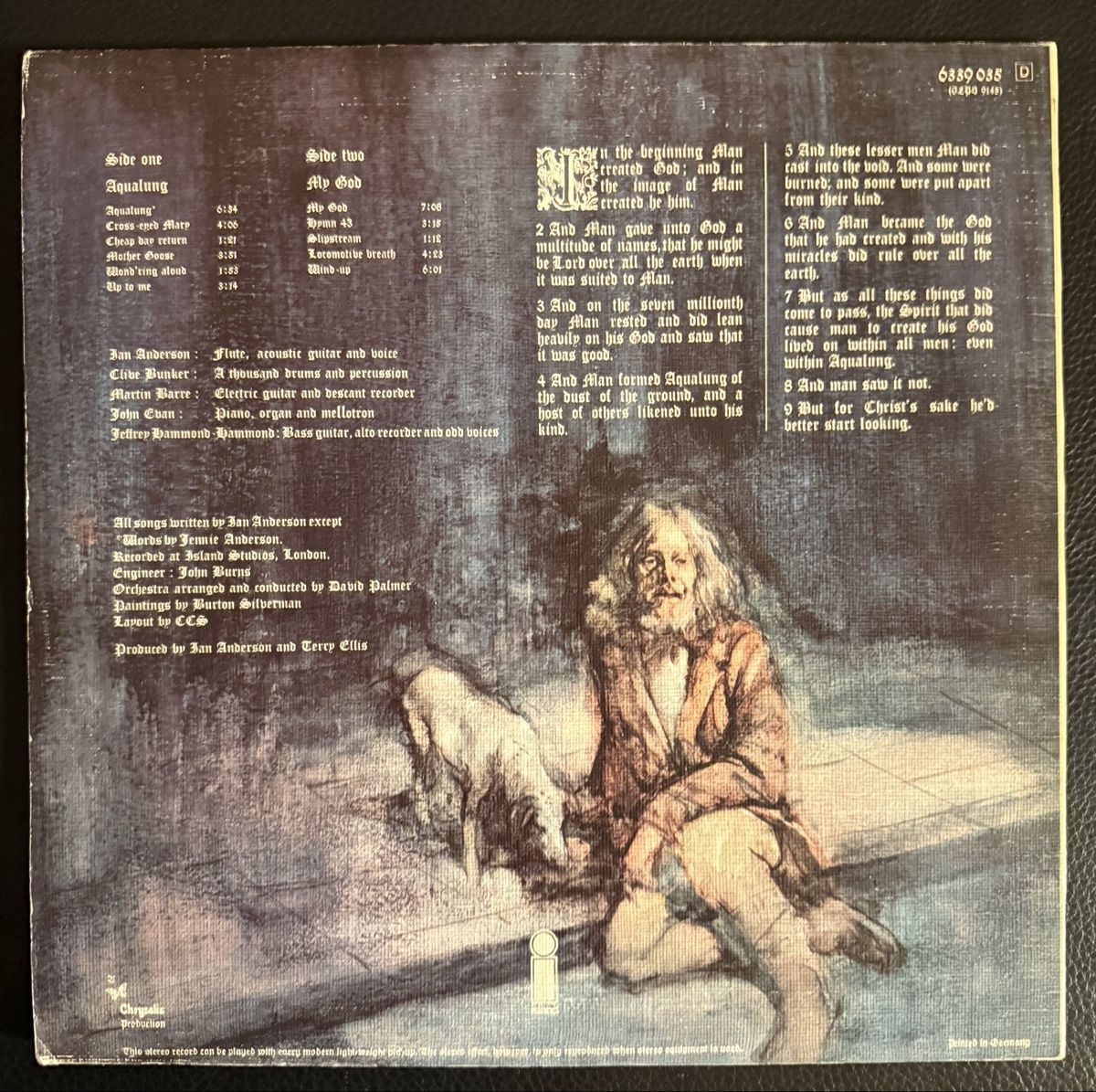 Dischi in vinile: Jethro Tull - Aqualung - Schallplatte Vinyl – Usato da Goldach venduto da Messerguru 1