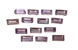 Lot 55.74 ct - 14x Améthystes 14x7 mm - Valeur 440.- Fr