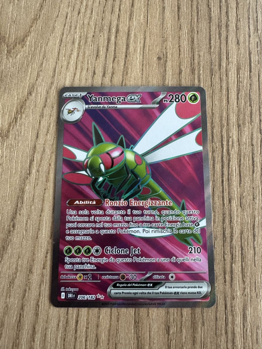 Pokémon Sammelbilder & Trading cards: Yanmega-EX 280  – Gebraucht aus Bellinzona von Yanpa