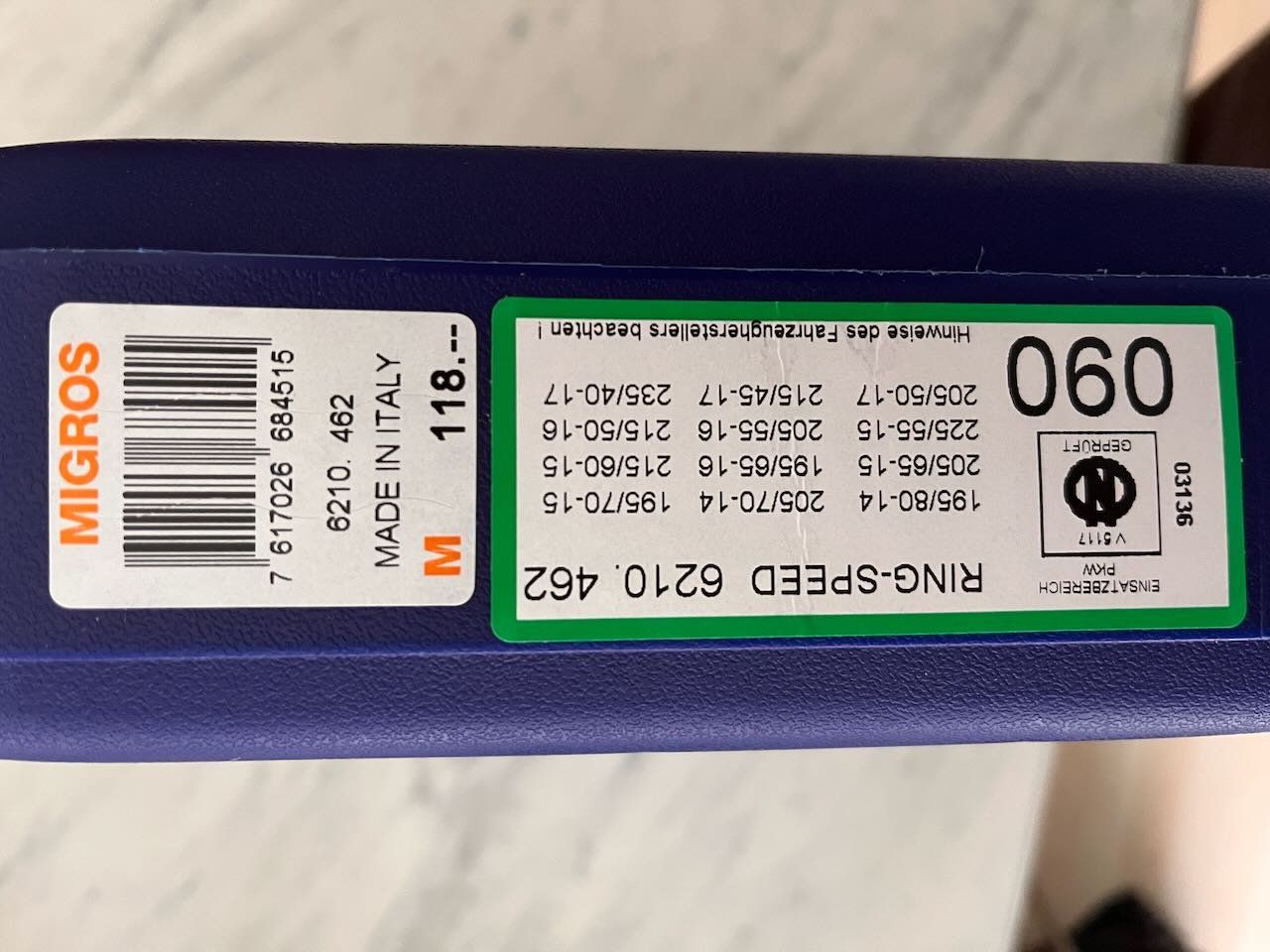 Schneeketten: Schneeketten Grösse 090 originalverpackt – Neu und originalverpackt aus Wettswil von Mercatorius 2