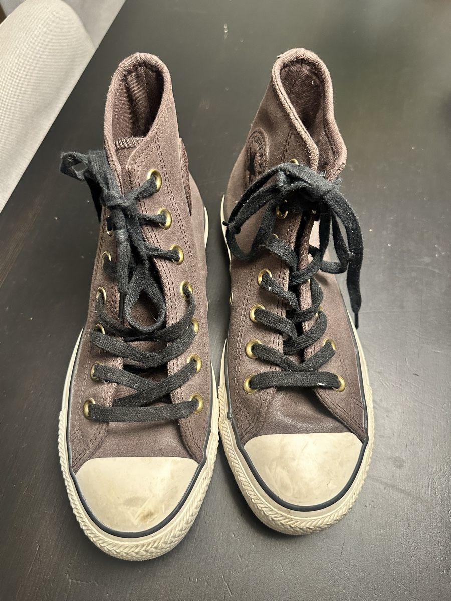 Converse Scarpe da donna: Converse All Star Chucks Leder Braun Gr. 37  – Usato da Winterthur venduto da Angel2024