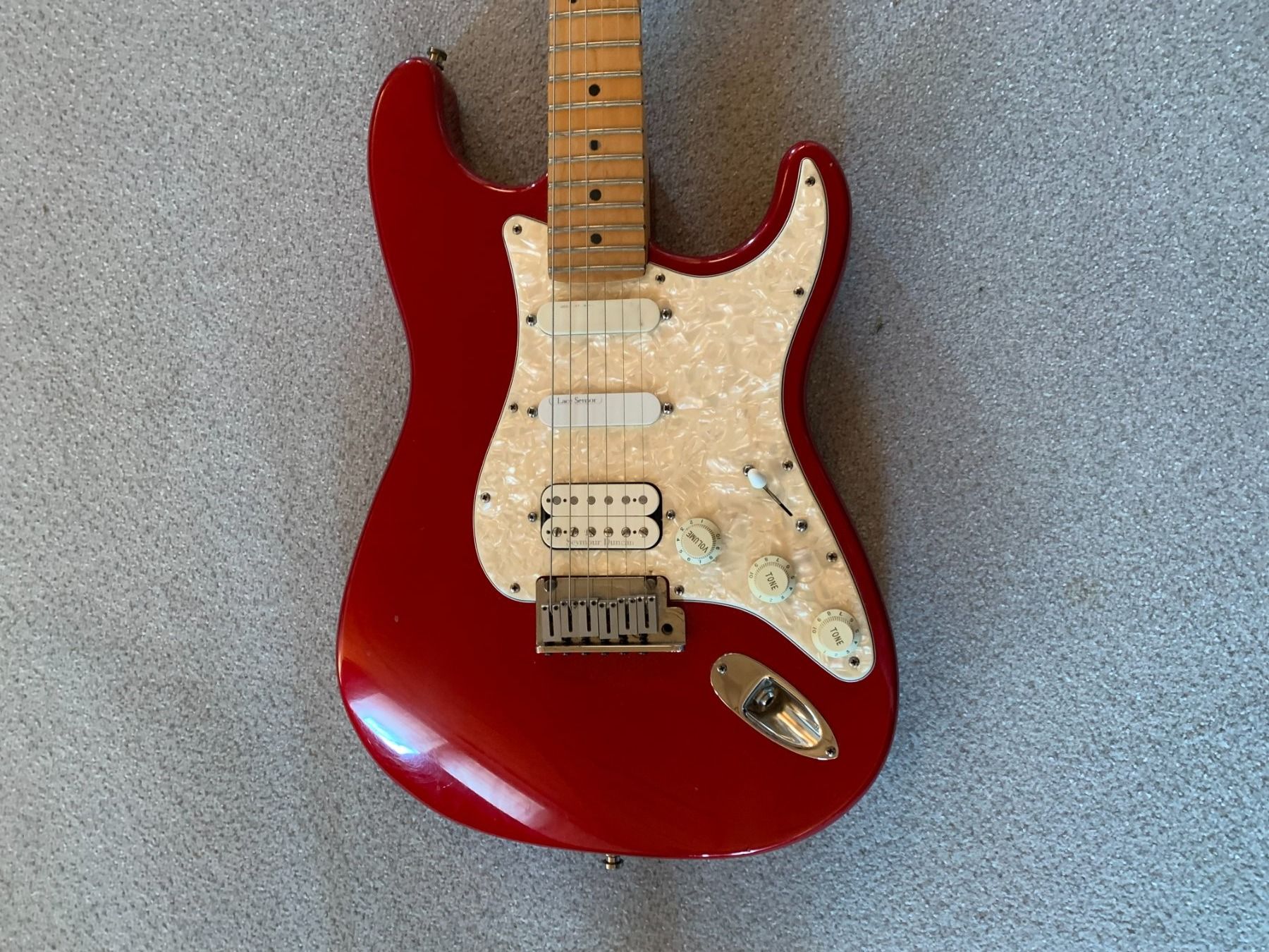 Fender Strumenti musicali: Fender Stratocaster Plus /Lace Sensor - "90er Studiogitarre" – Usato da Rüti b. Büren venduto da Bandtreff 6