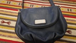 Sac bandoulière Marc Jacobs en cuir bleu – parfait!