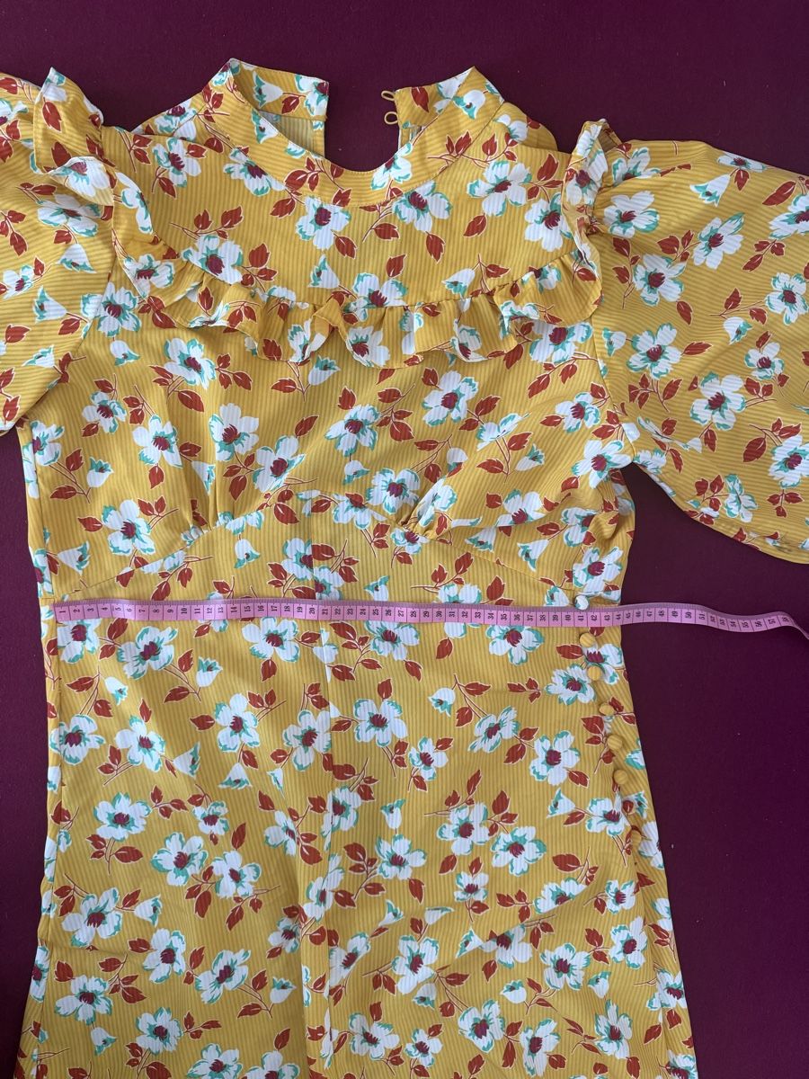 Vestiti: Robe fleurie jaune ASOS – Nuovo (secondo la descrizione) da Le Locle venduto da tchanatakoua 7