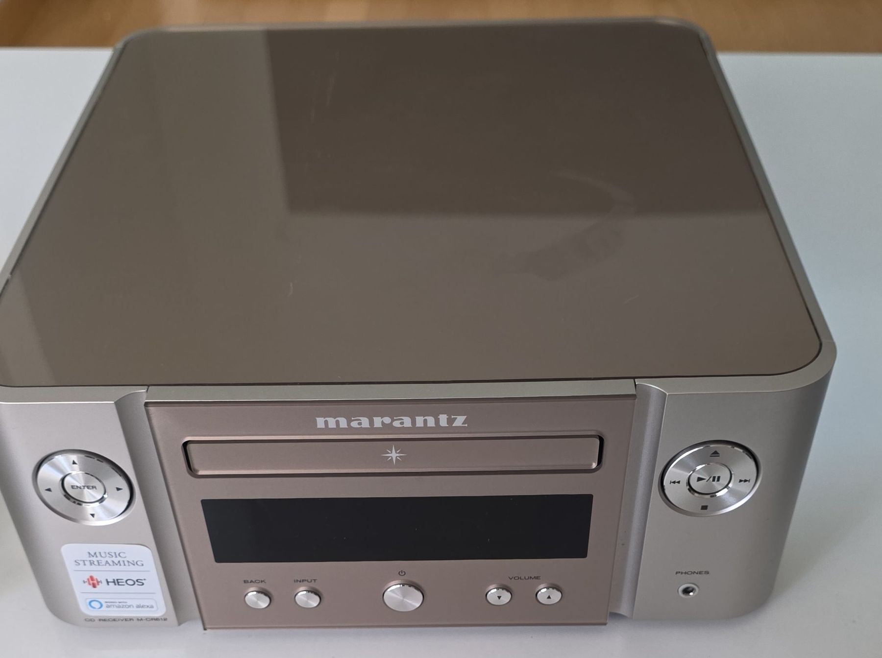 Marantz Receiver: Marantz CD Receiver M-CR612 mit Piega Lautsprecher – Gebraucht aus Richterswil von Achinho