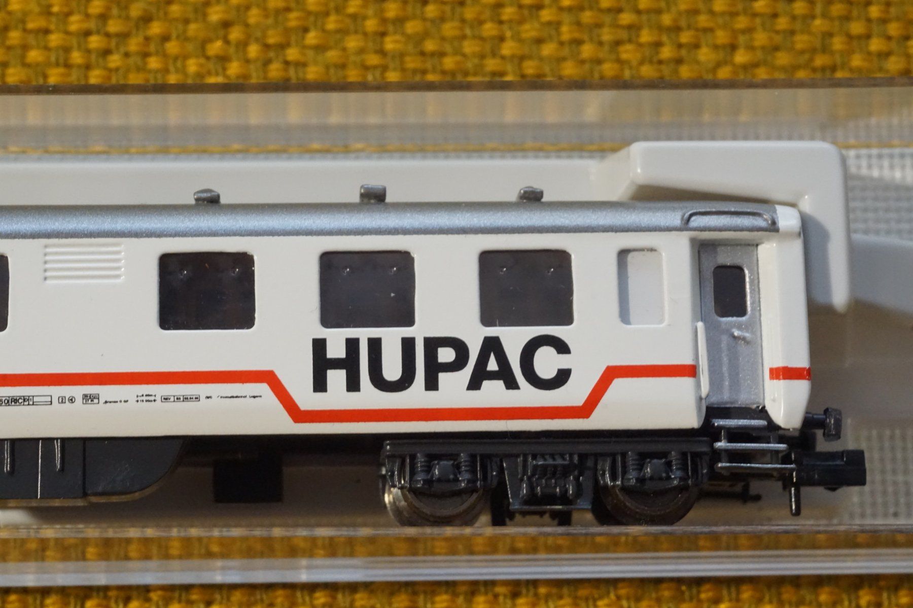 Wabu Modellini di ferrovie: WABU HUPAC Begleitwagen Spur N – Usato da Gränichen venduto da iknow 4