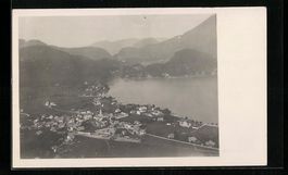 Cham, Generalansicht der Stadt, Fliegera