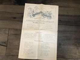Hochzeit ROSSI & ZWEIFEL in St. Gallen 10.7.1900