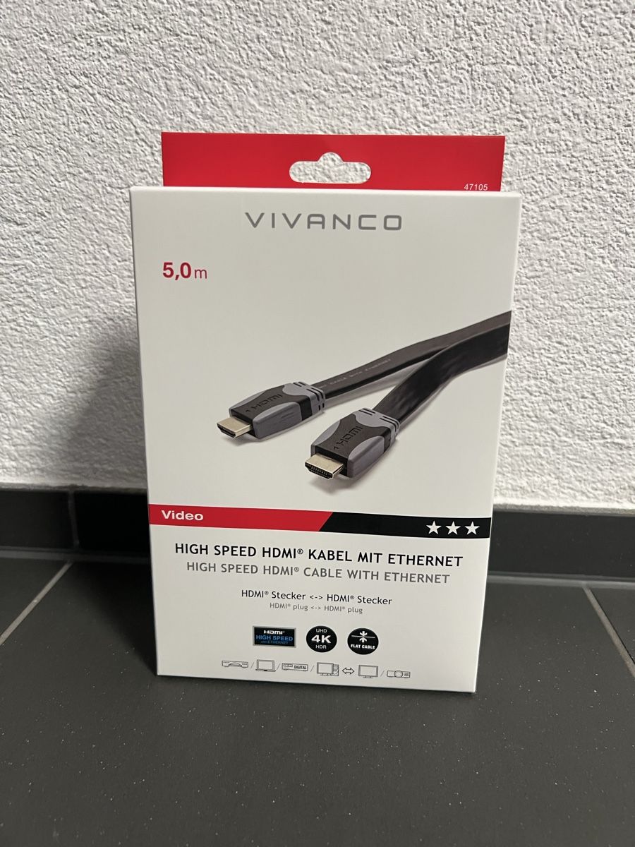 Cavi: Vivanco HDMI Kabel 5M – Nuovo e nell'imballaggio originale da Holziken venduto da 181281 4