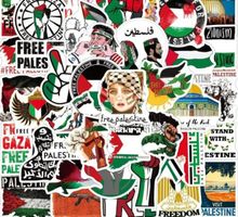 25 Stück Palästina Sticker Aufkleber