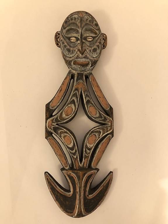 Skulpturen & Statuen: Wunderbares Kunstobjekt aus Papa Neuguinea – Gebraucht aus Basel von Familymusic