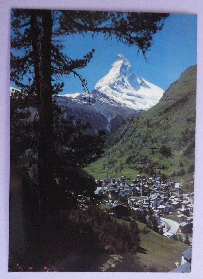 Cartoline postali: Zermatt mit Matterhorn – Usato da Fétigny venduto da Billy2miny