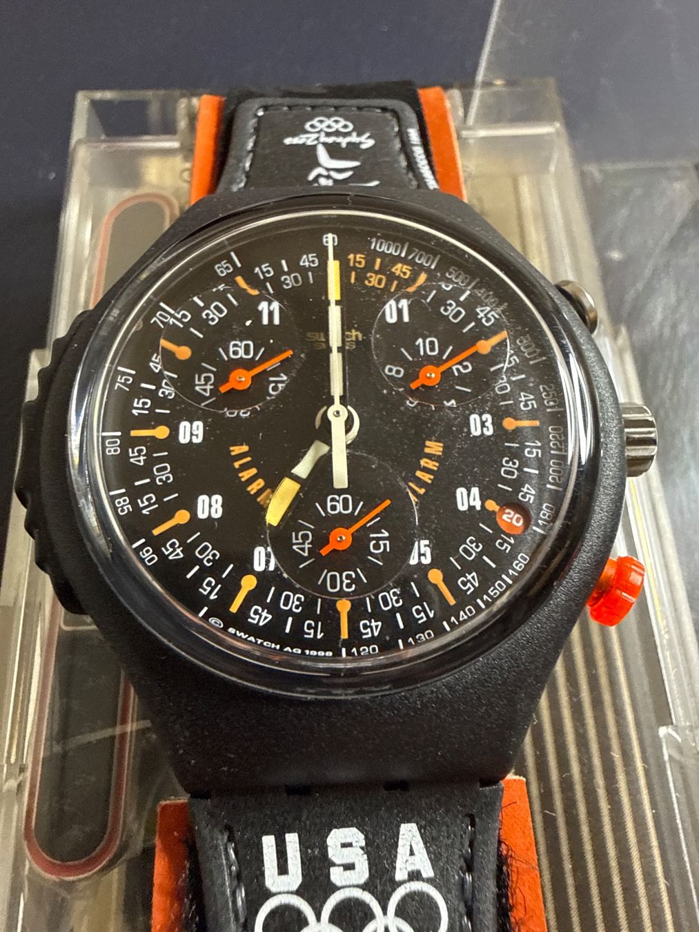 Swatch Orologi: Swatch Olympia  Ungetragen – Nuovo (secondo la descrizione) da Pfeffingen venduto da Allhandelklgwatches