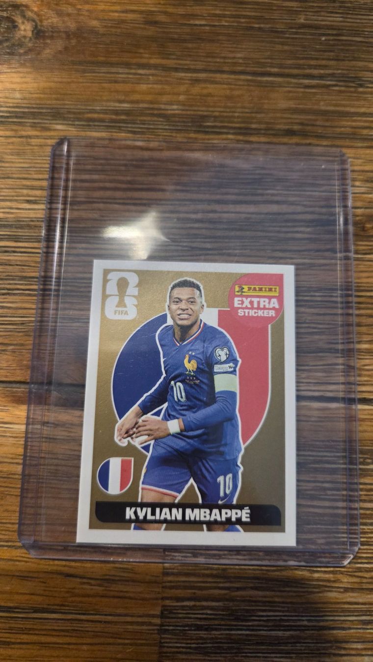 Panini Carte collezionabili: Panini Mbappé Extra Sticker Gold PERFEKT – Nuovo e nell'imballaggio originale da Erlinsbach venduto da realcollector
