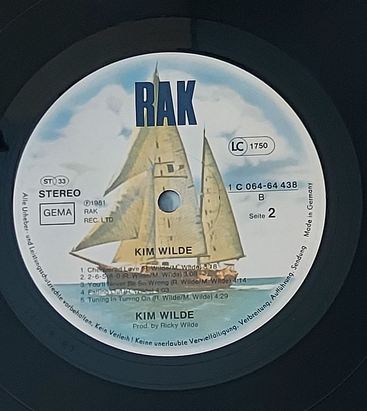 Dischi in vinile: LP - KIM WILDE - KIM WILDE – Usato da Steckborn venduto da Quo7 2