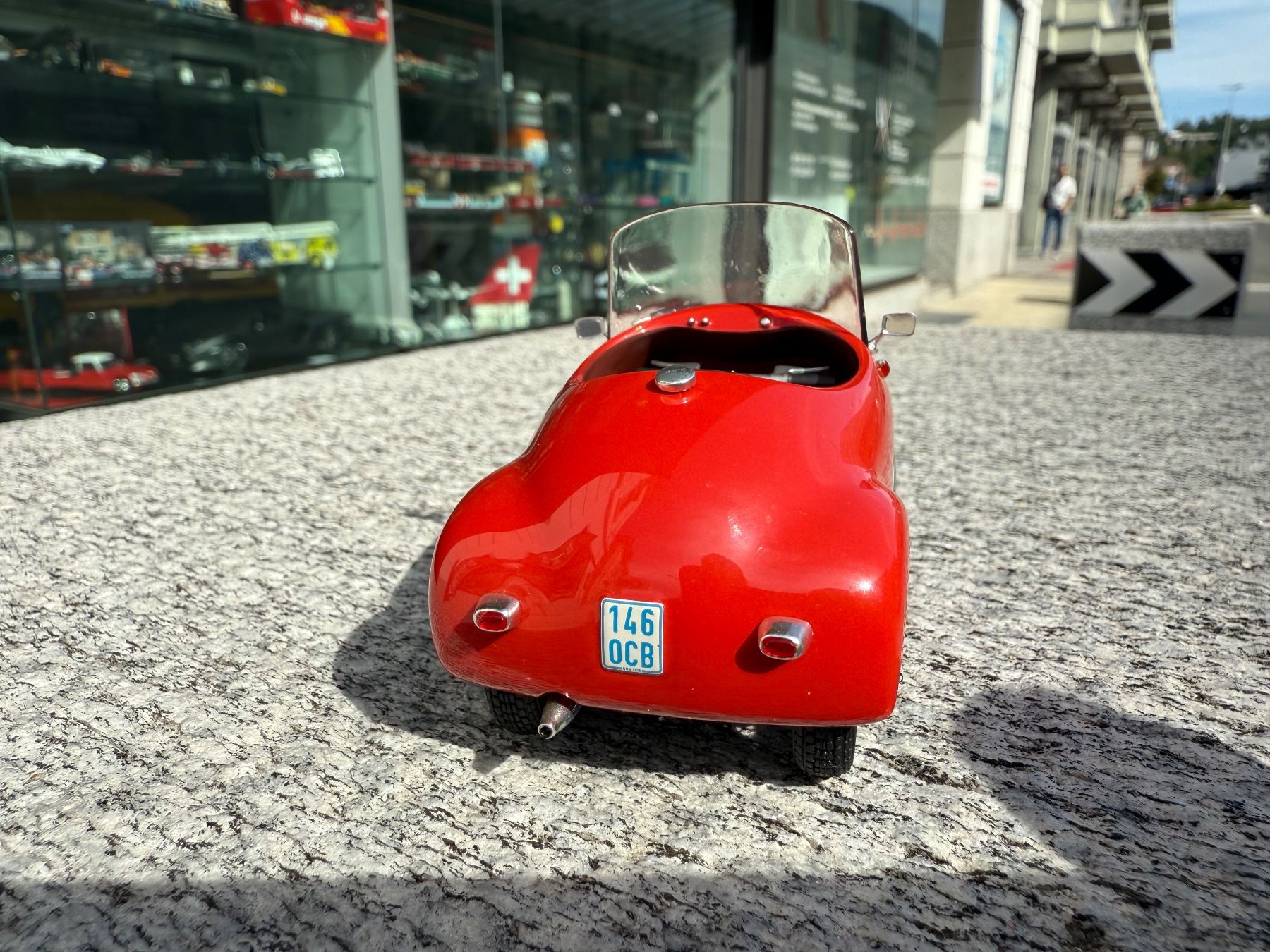 Schuco Modellini d'auto: Introvabile Schuco 1:18 Mopetta Brütsch – Usato da Chiasso venduto da Carrara-Modellismo 2
