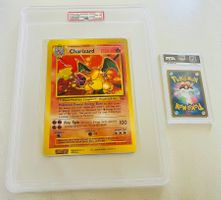 🔥CHARIZARD🔥VINTAGE 2000 PSA 8/10 GLURAK DRACAUFEU Pokemon