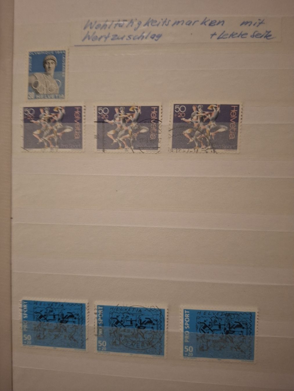 Tutti i francobolli: Kleine Sammlung Flugpost / alles abgebildet  – Usato da Balgach venduto da SIMEON27 2