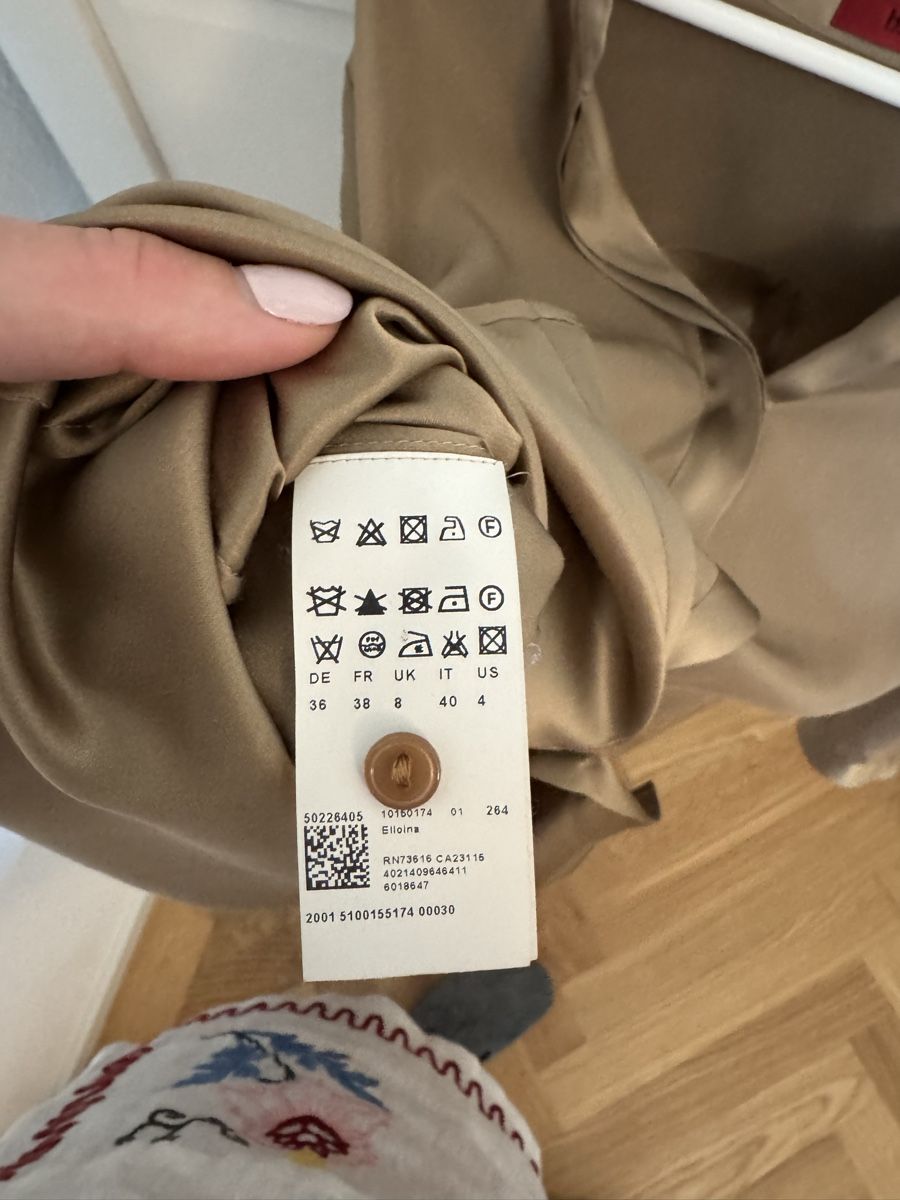 Hugo Boss Camicette: Hugo Boss Bluse Damen Grösse 36 beige Fleck – Usato da Zürich venduto da sop_5gg8 4
