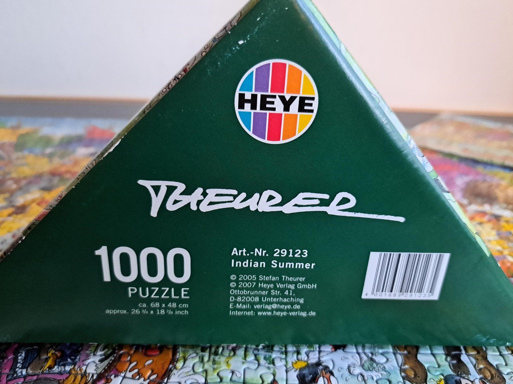 Heye Puzzles: Heye Puzzle, Indian Summer, 1000 Teile – Gebraucht aus Basel von Patiscat 2