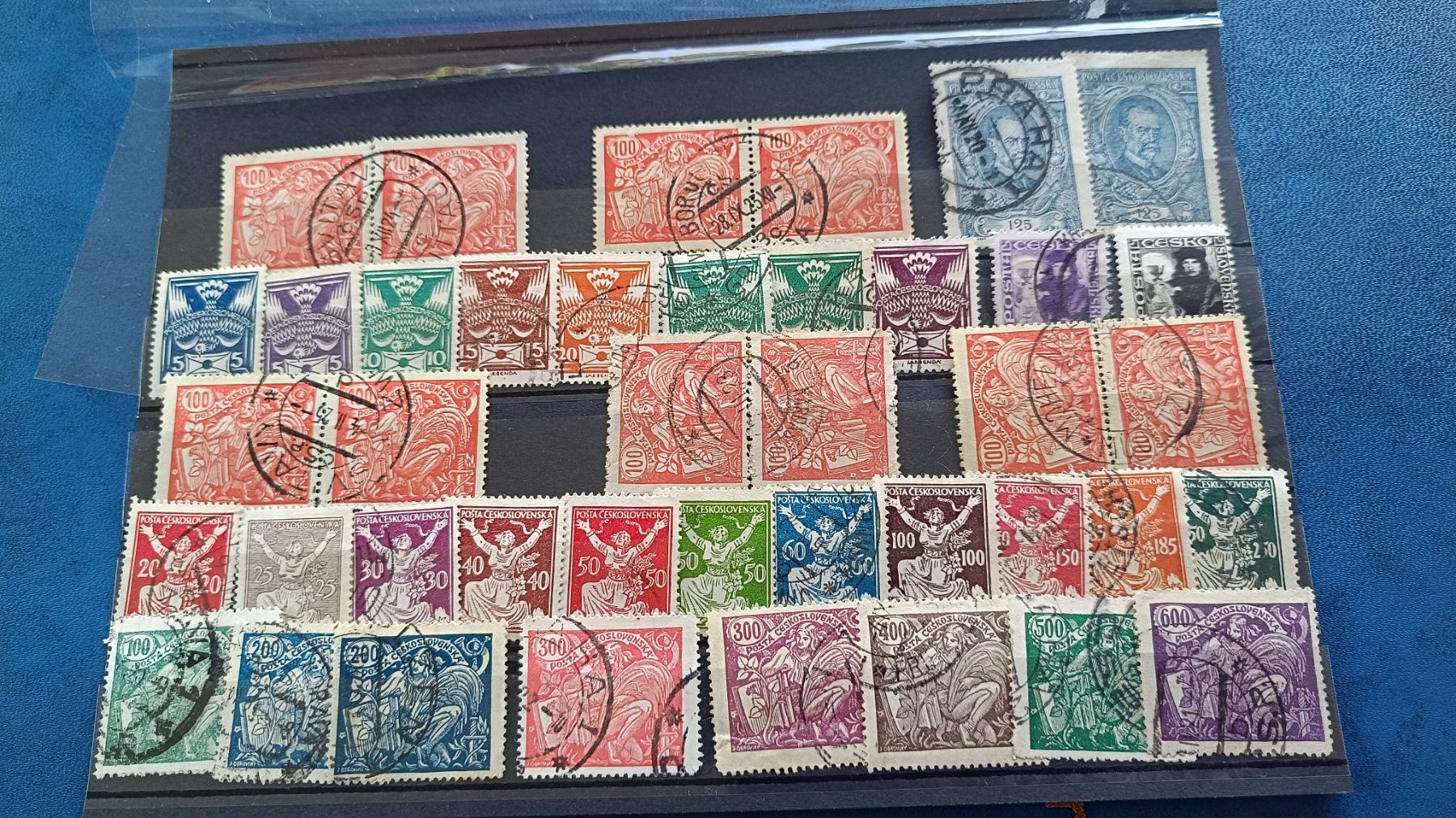 Alle Briefmarken: Briefmarken Tschechoslowakei – Gebraucht aus Fischingen von Mkr81