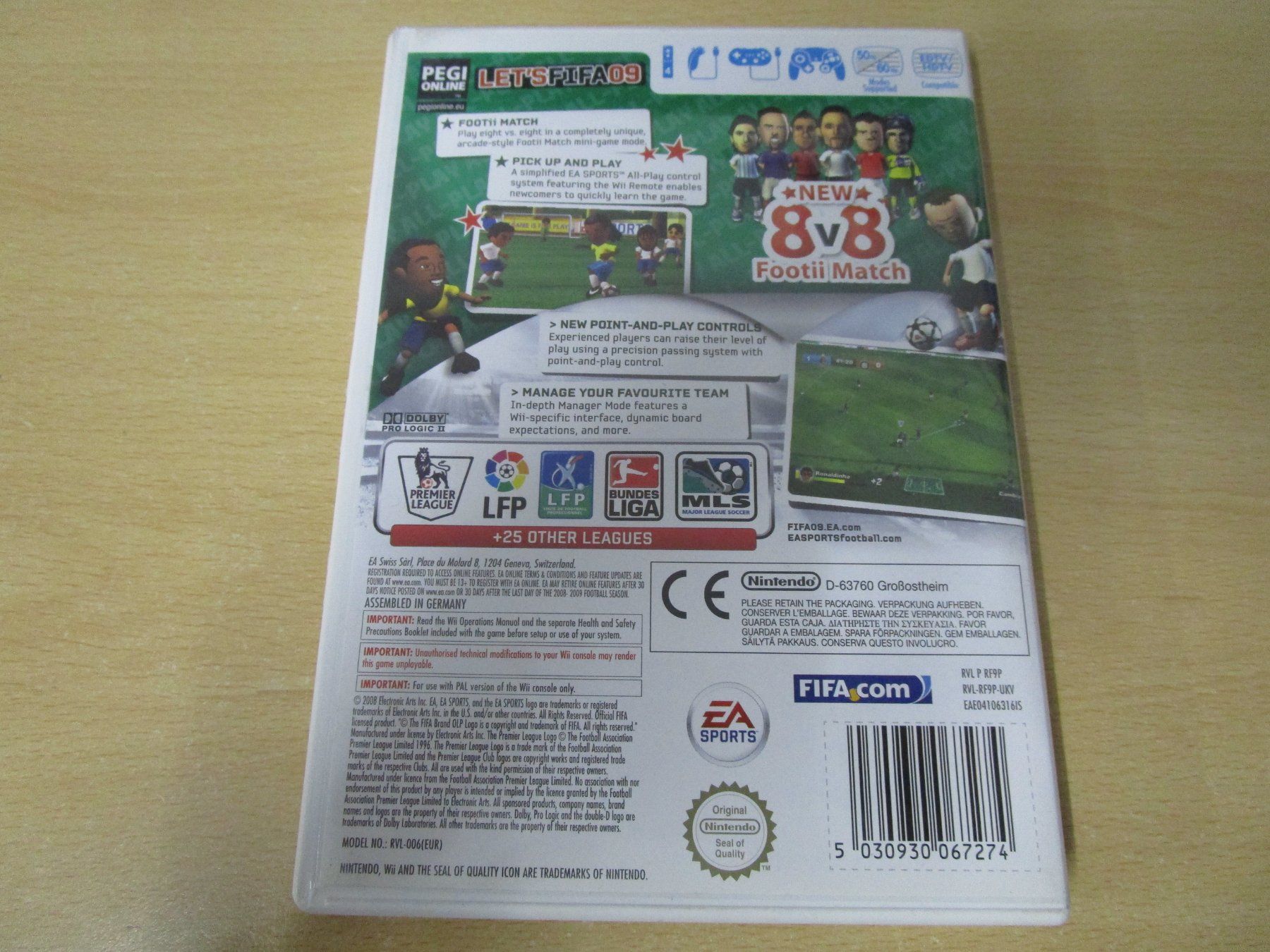 Nintendo Giochi: FIFA 09 All-Play Nintendo Wii – Usato da Goldau venduto da agestuffer 1