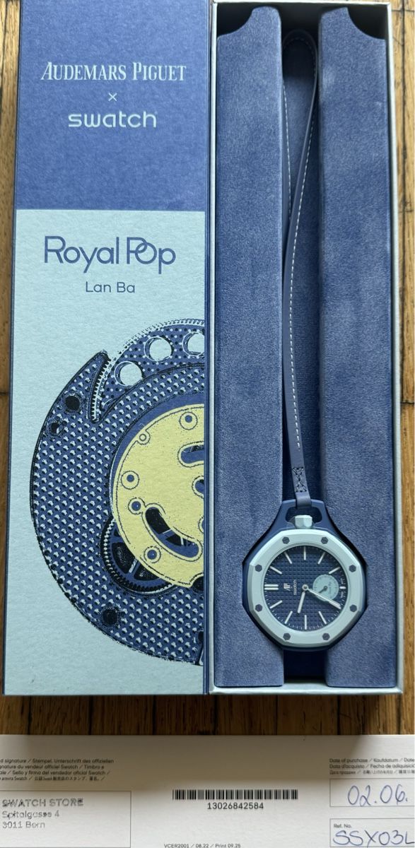Audemars Piguet Uhren: Swatch x Audemars Piguet AP LAN BA – Neu und originalverpackt aus Bern von alekswhite 2