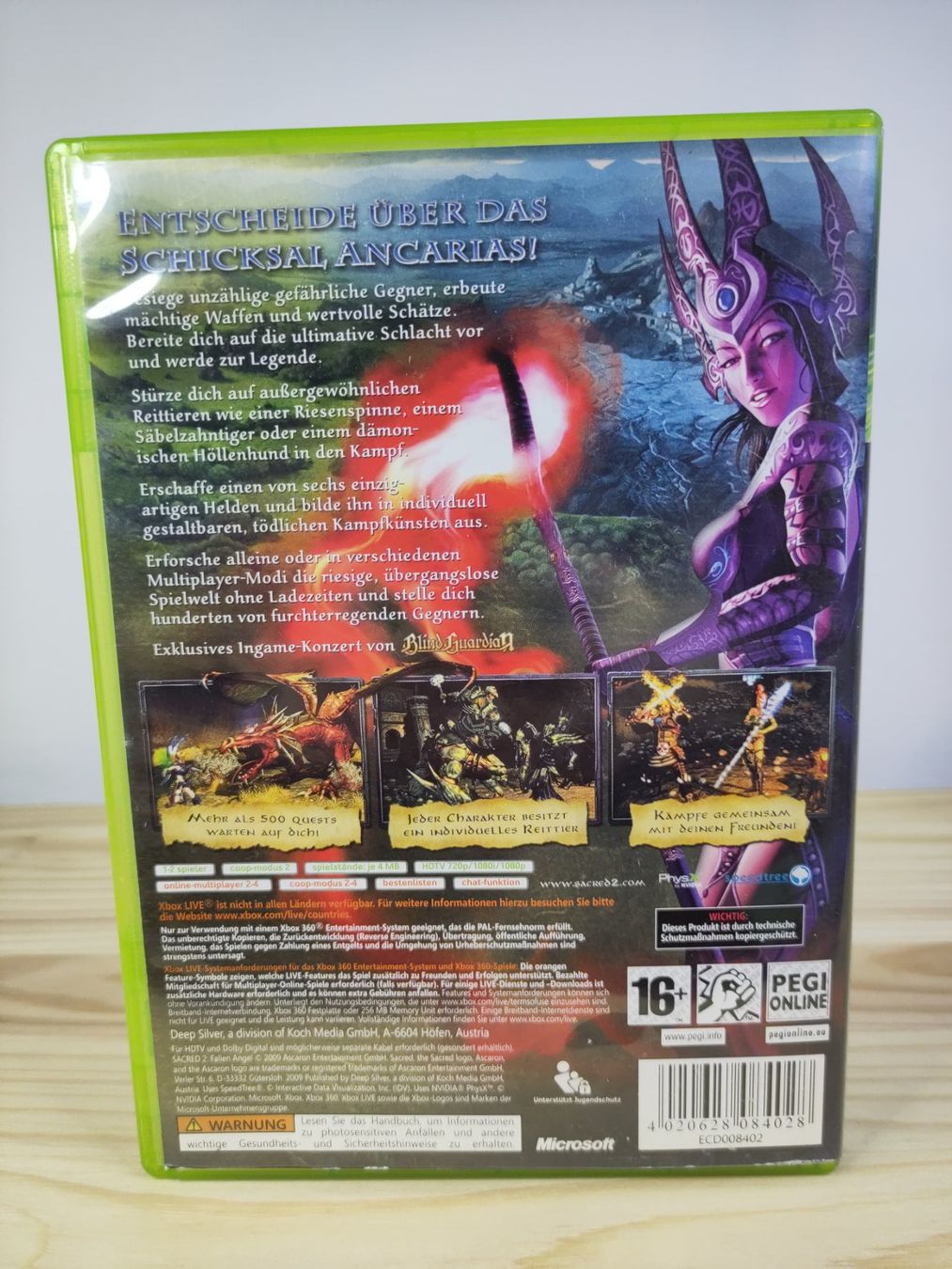 Spiele: Sacred 2: Fallen Angel XBOX 360 PAL CIB – Gebraucht aus Zug von RepTCG 1