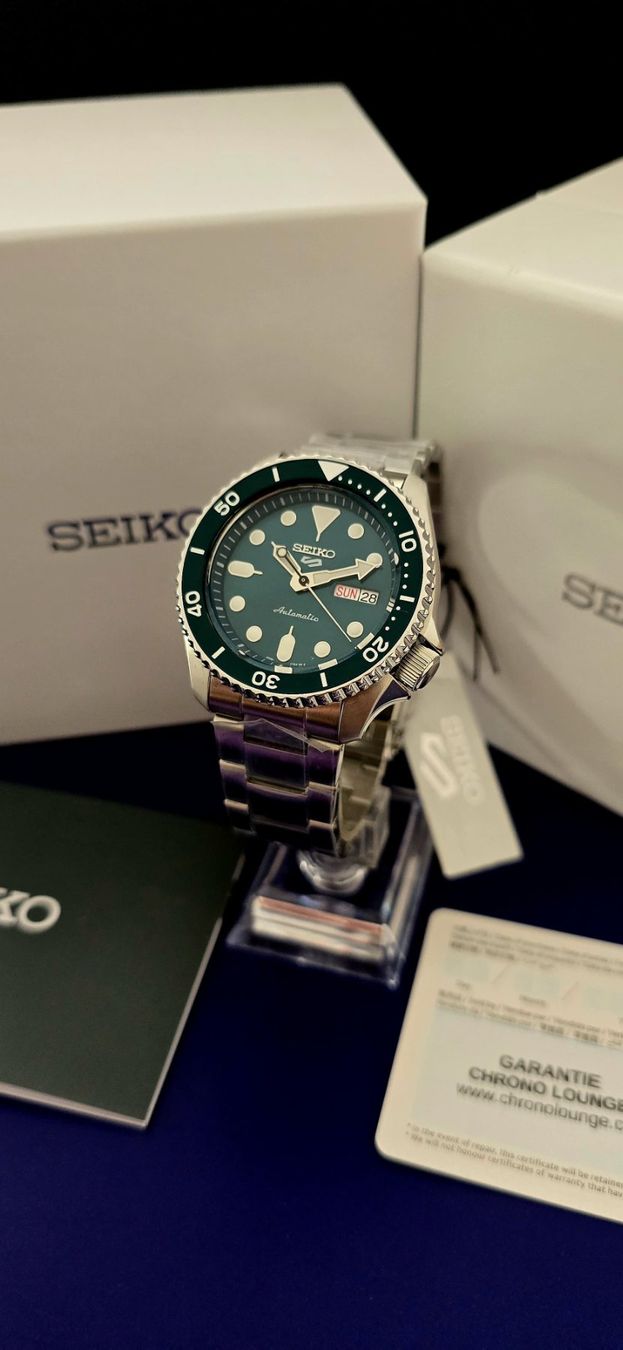 Seiko Uhren: SEIKO AUTOMATIC DAY-DATE FULLSET 2 Jahre Garantie – Neu und originalverpackt aus Neftenbach von Taschen-Uhren 7