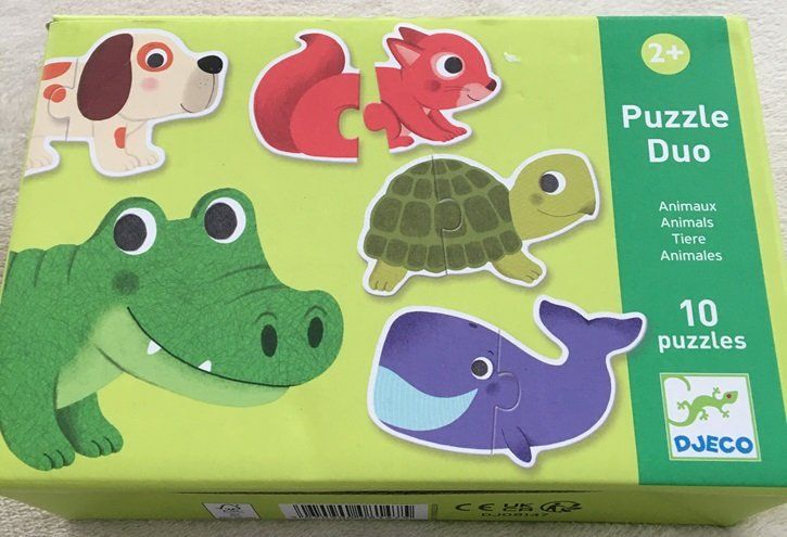 Djeco Puzzles: Kinder Puzzle Duo (Djeco) – Gebraucht aus Grüningen von tienda100