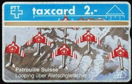 Taxcard 209L_17131 Patrouille Suisse ungebraucht 666 Ex
