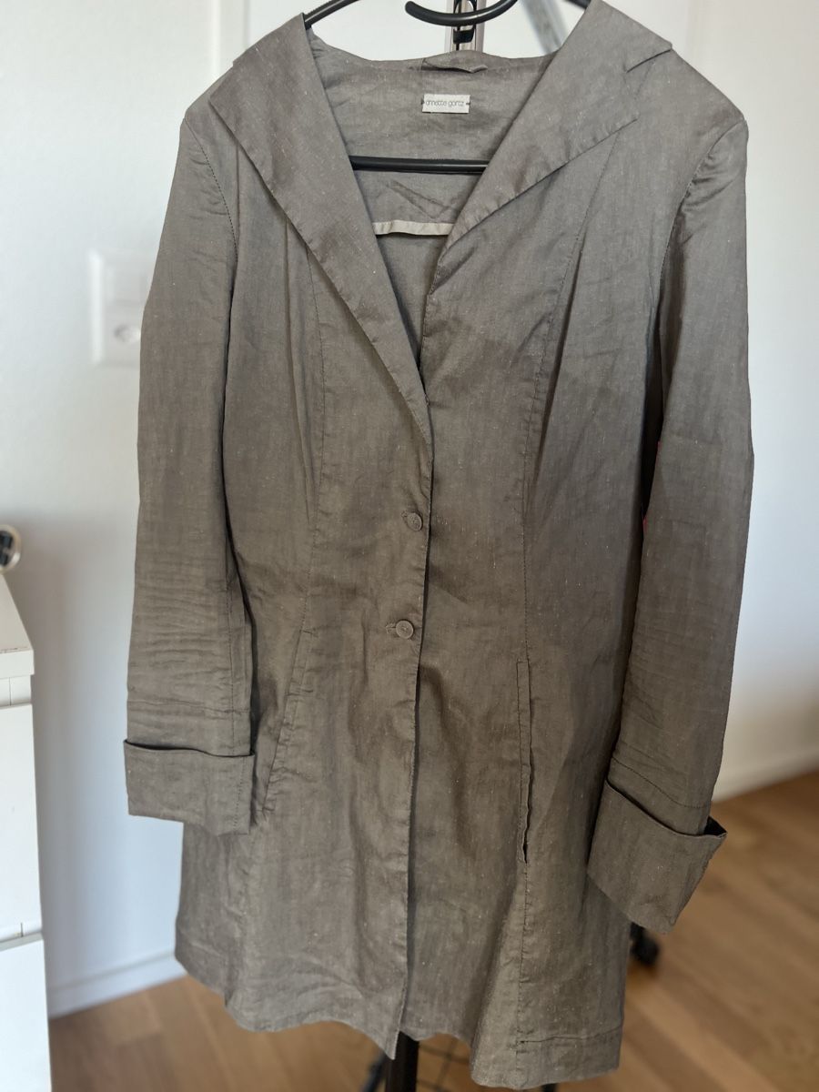 Annette Görtz Mäntel: Annette Goertz Leinen-Mantel, Gr. 34 – Gebraucht aus Langenthal von Alperose_5 4