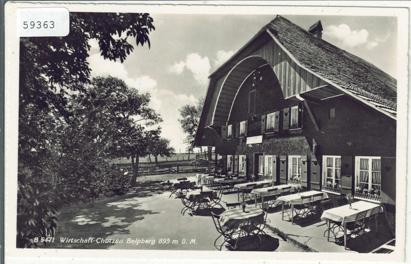 Cartes postales: Wirtschaft Chutzen - Belpberg – D'occasion à Ettingen par Kartenplanet