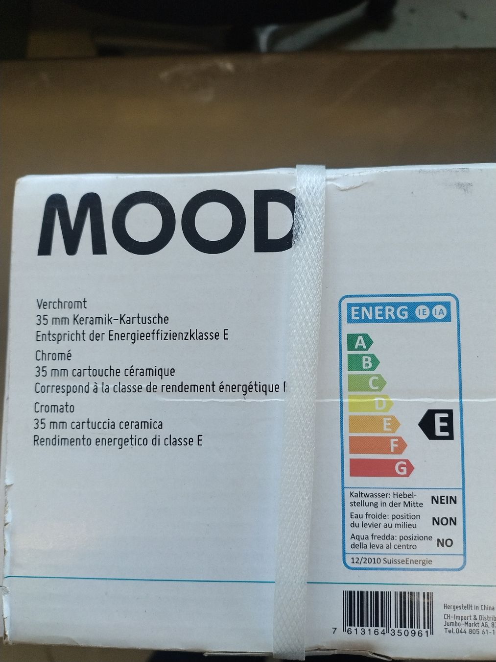 Armaturen: MOOD Bademischer  – Neu und originalverpackt aus Brüttisellen von Grorbas 1